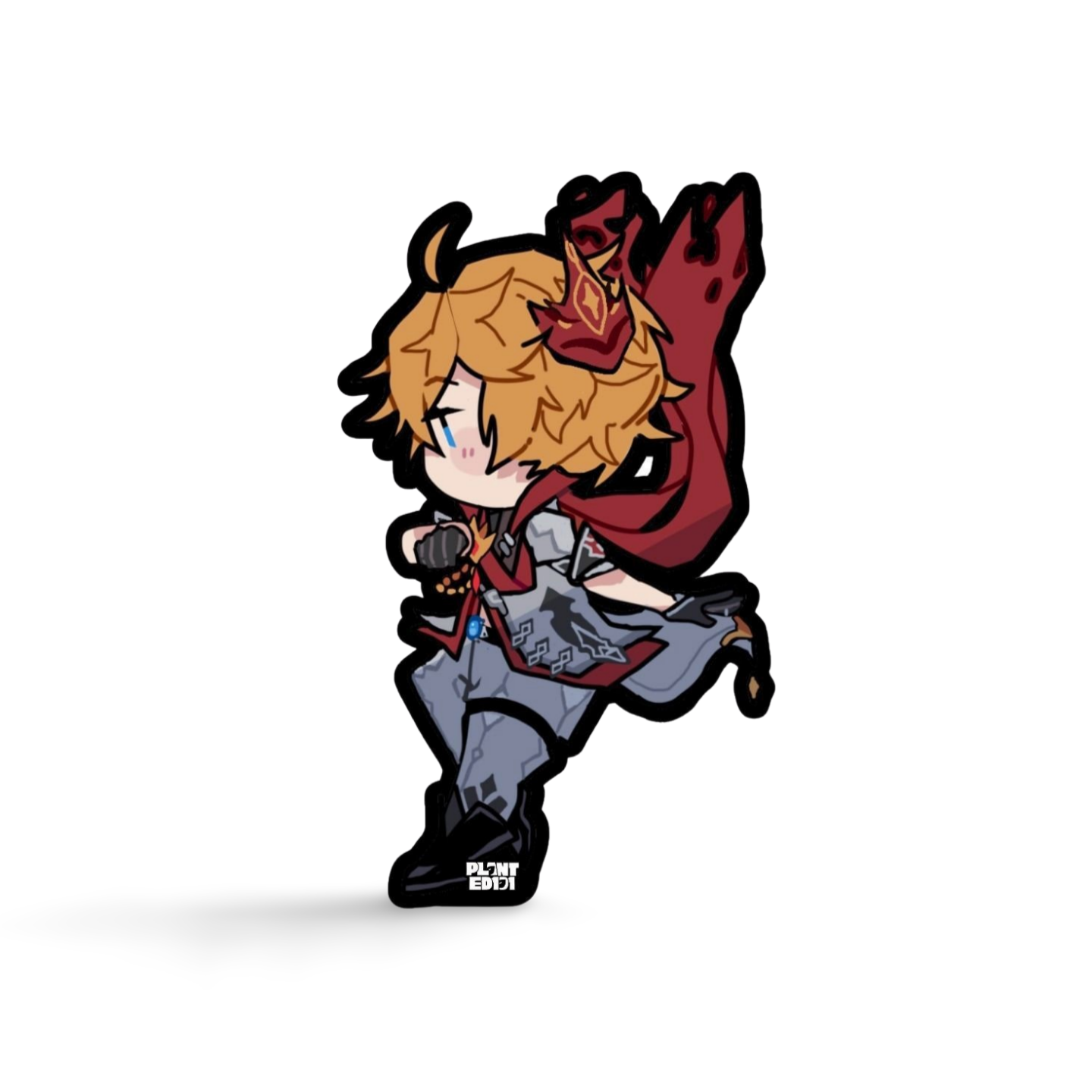 Childe Genshin Impact Chibi Sticker