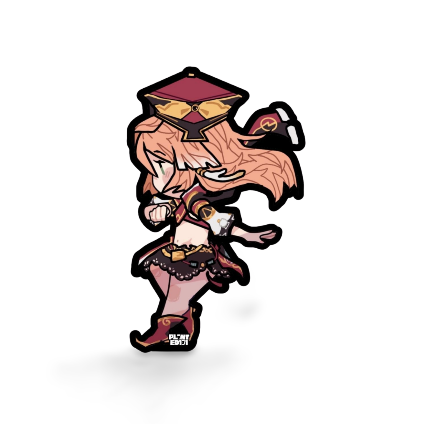 Yanfei Genshin Impact Chibi Sticker
