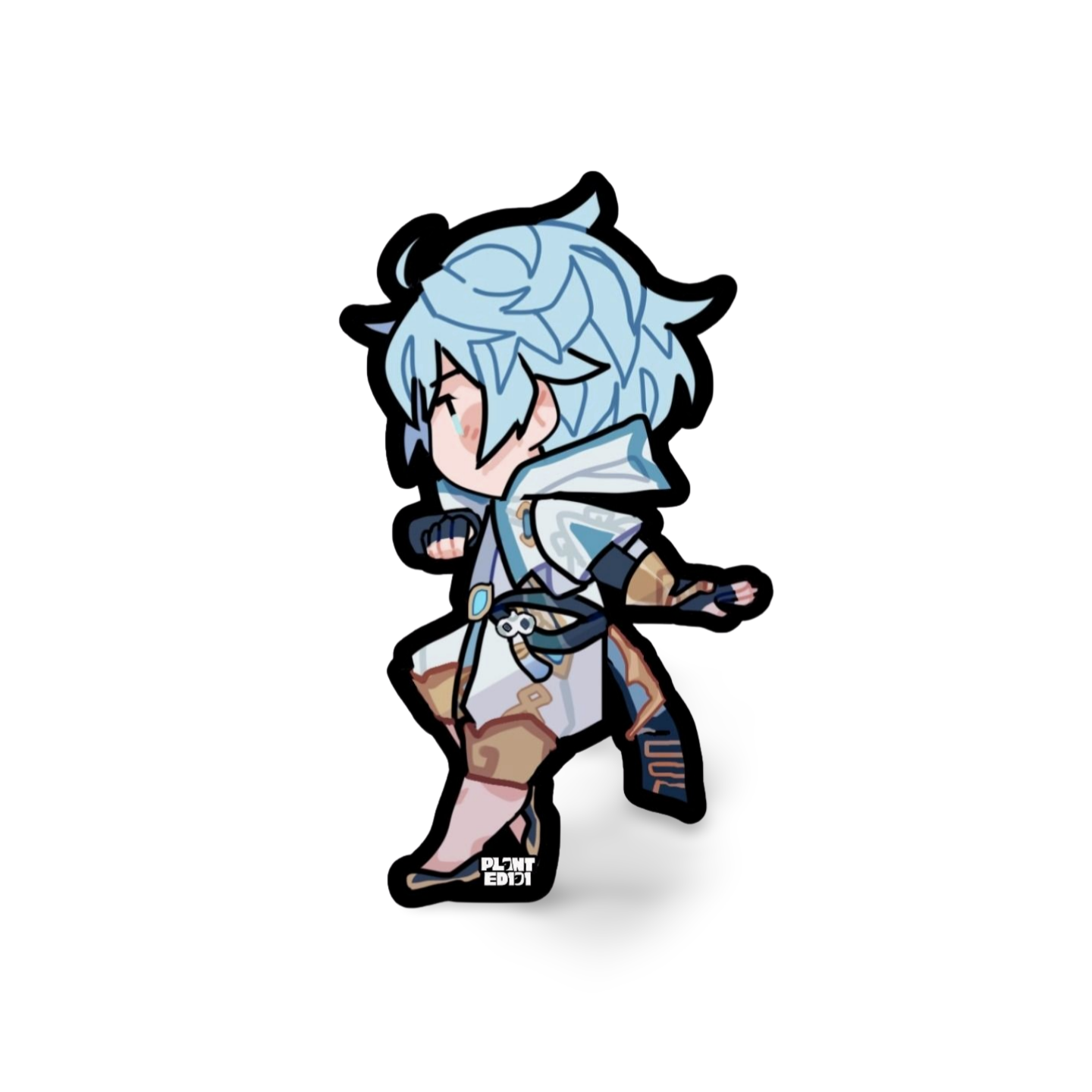 Chongyun Genshin Impact Chibi Sticker