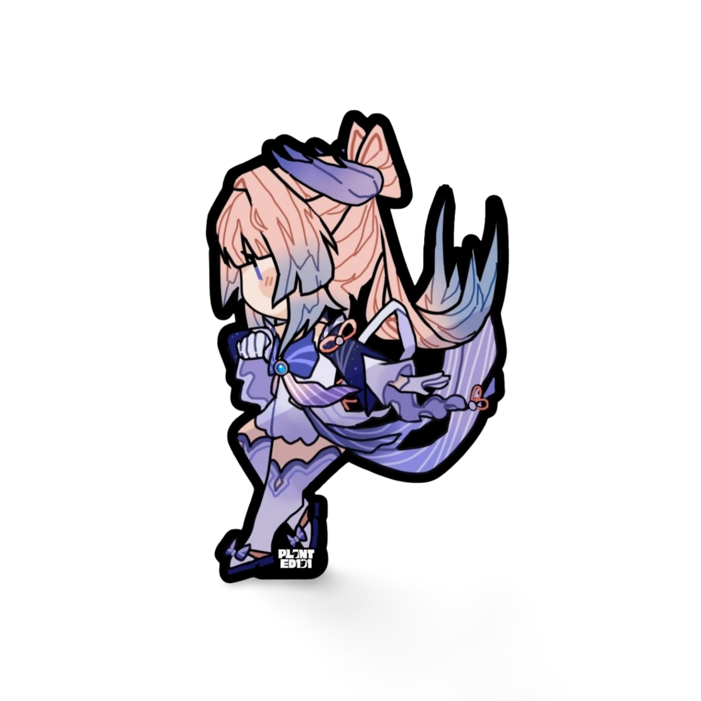 Kokomi Genshin Impact Chibi Sticker