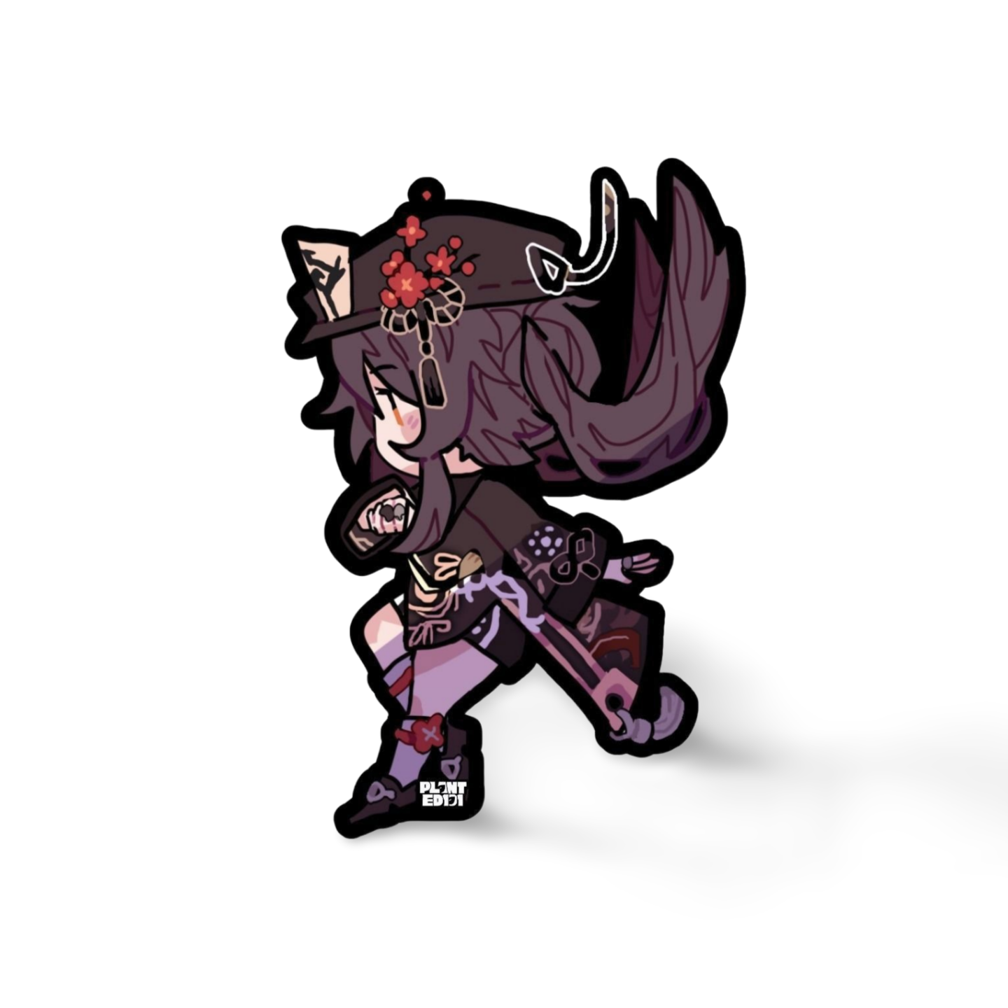 Hu Tao Genshin Impact Chibi Sticker