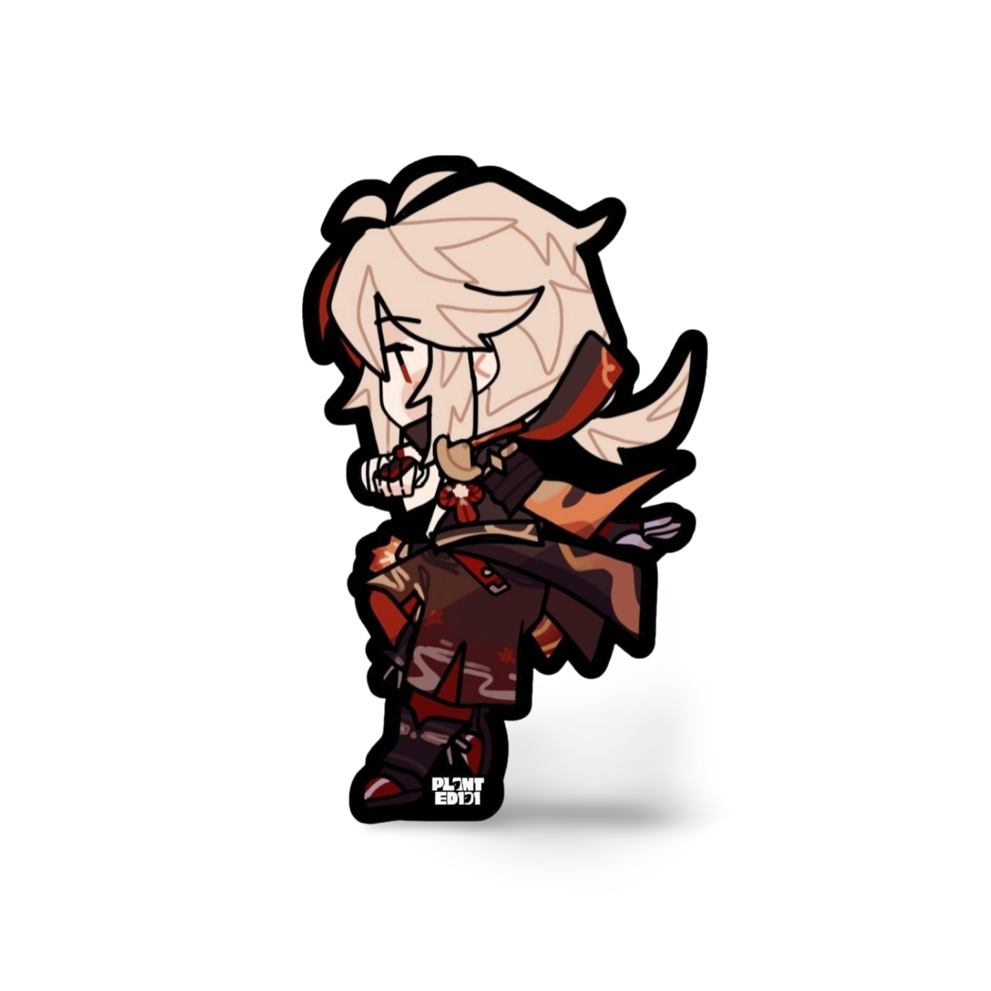 Kazuha Genshin Impact Chibi Sticker