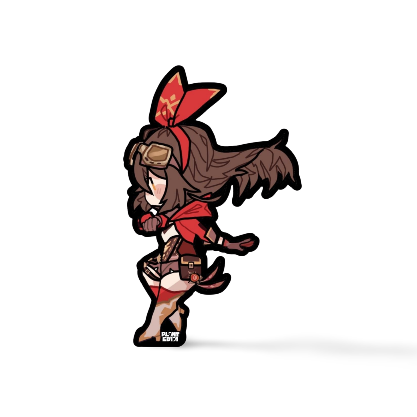 Amber Genshin Impact Chibi Sticker