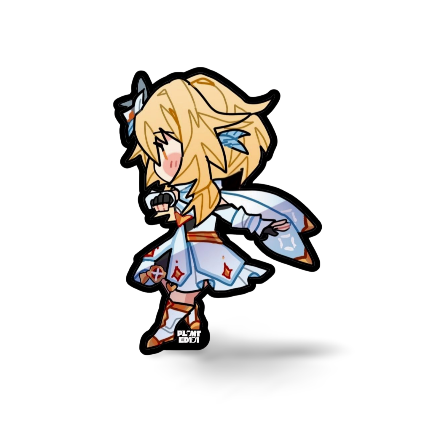 Lumine Genshin Impact Chibi Sticker