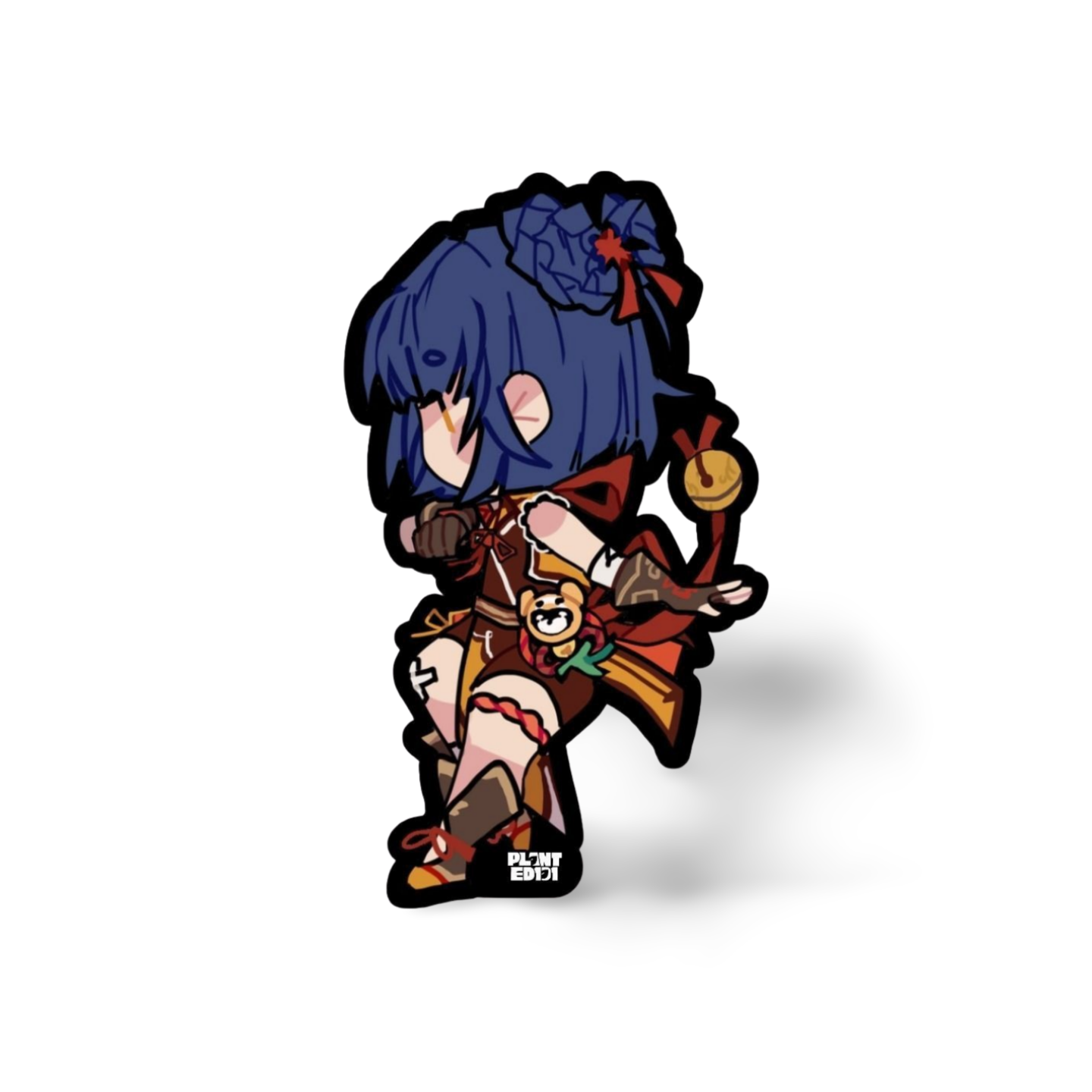 Xiangling Genshin Impact Chibi Sticker