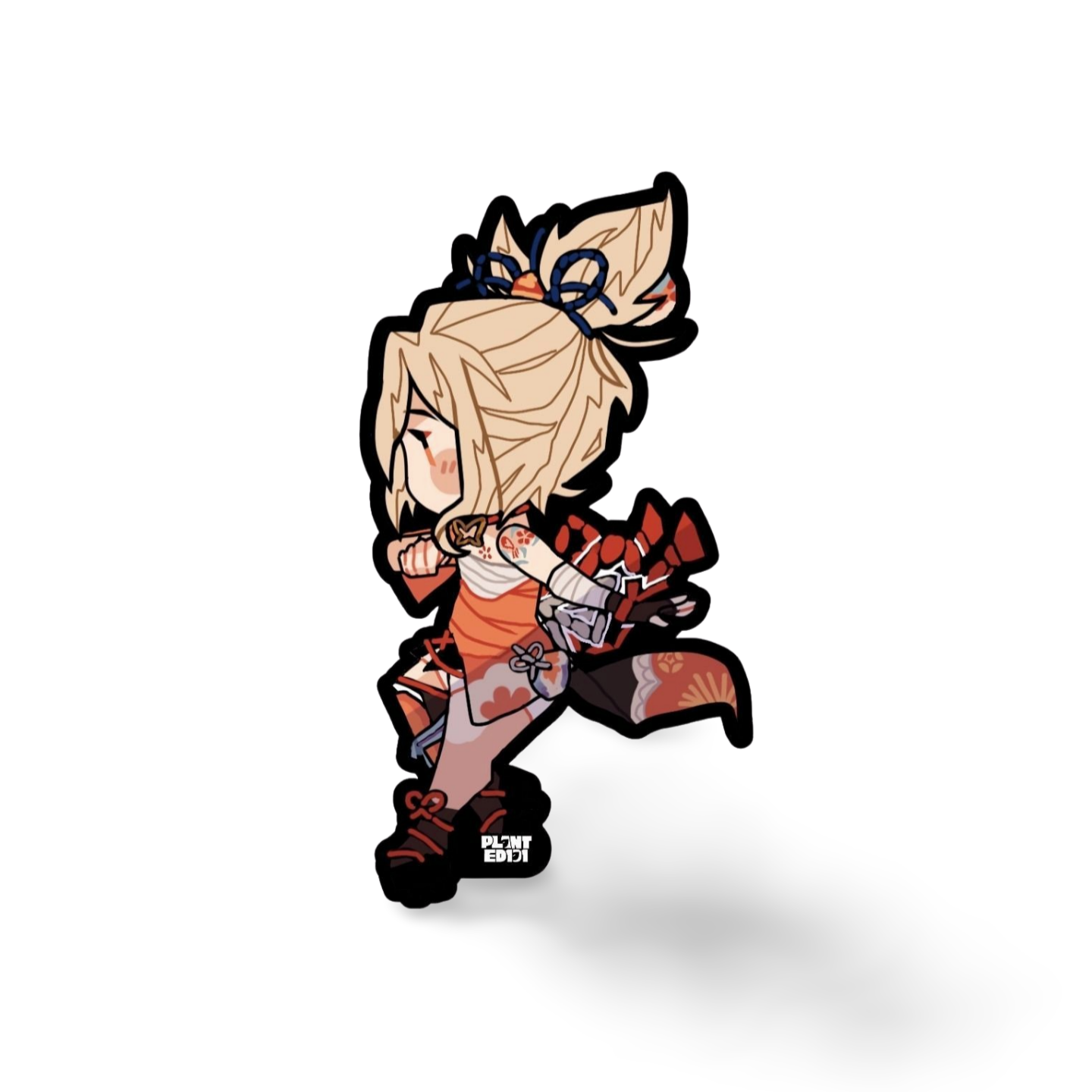 Yoimiya Genshin Impact Chibi Sticker